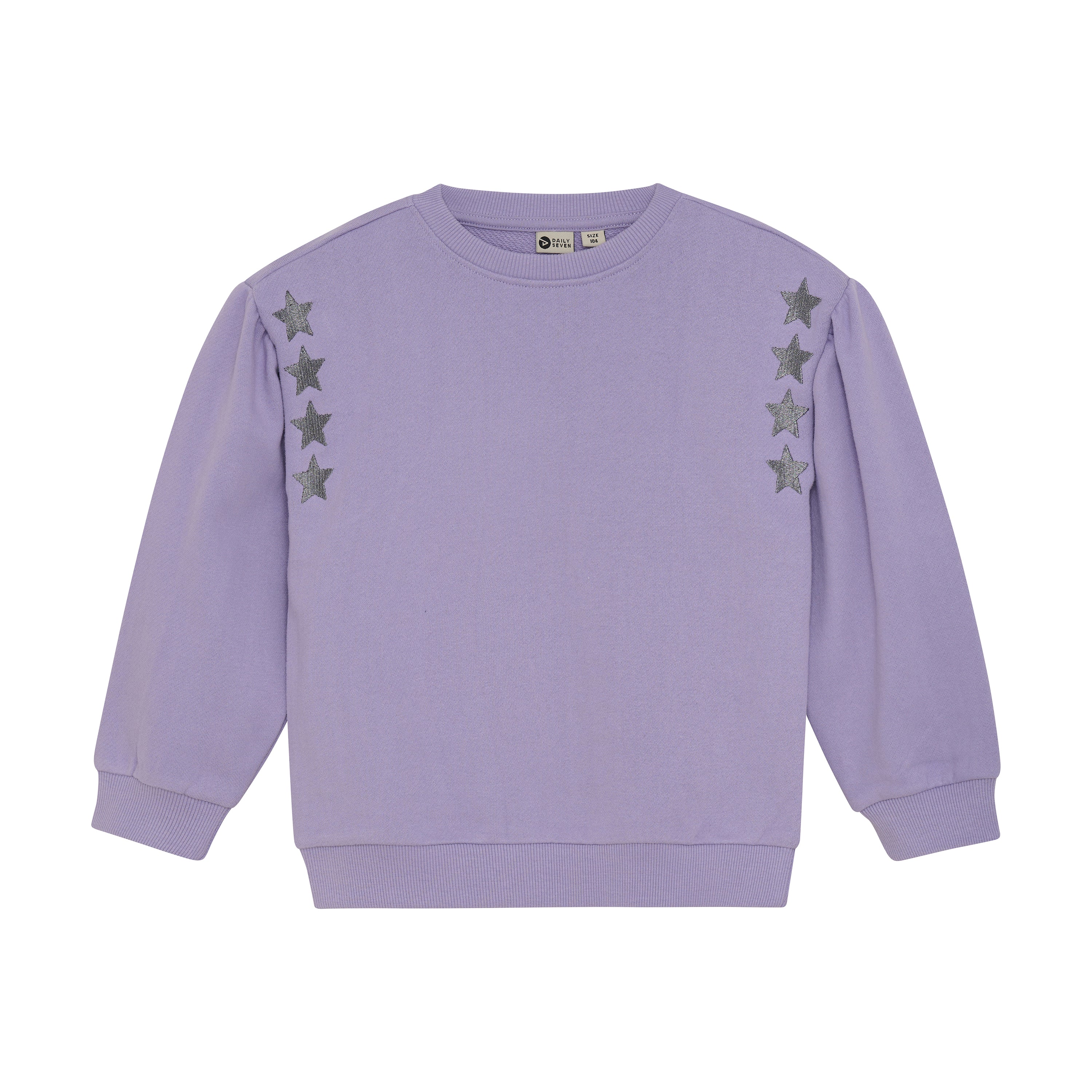 DAILY7 Sweater Embroidery Sleeve voorzijde