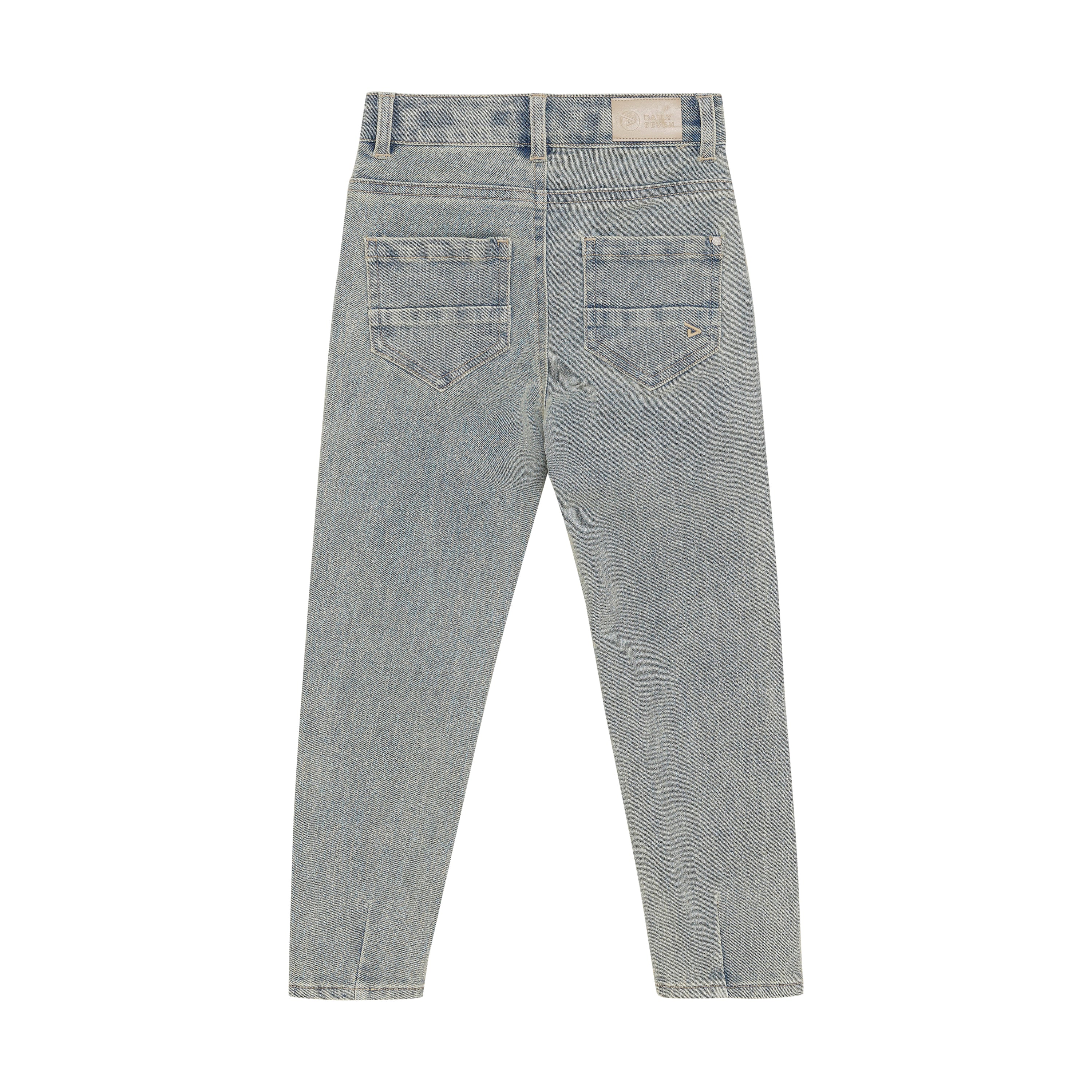 DAILY7 2500 Mom Fit Embroiderie - Denim achterzijde