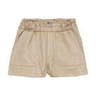 DAILY7 Fancy Paperbag Short - Latte Sand voorzijde