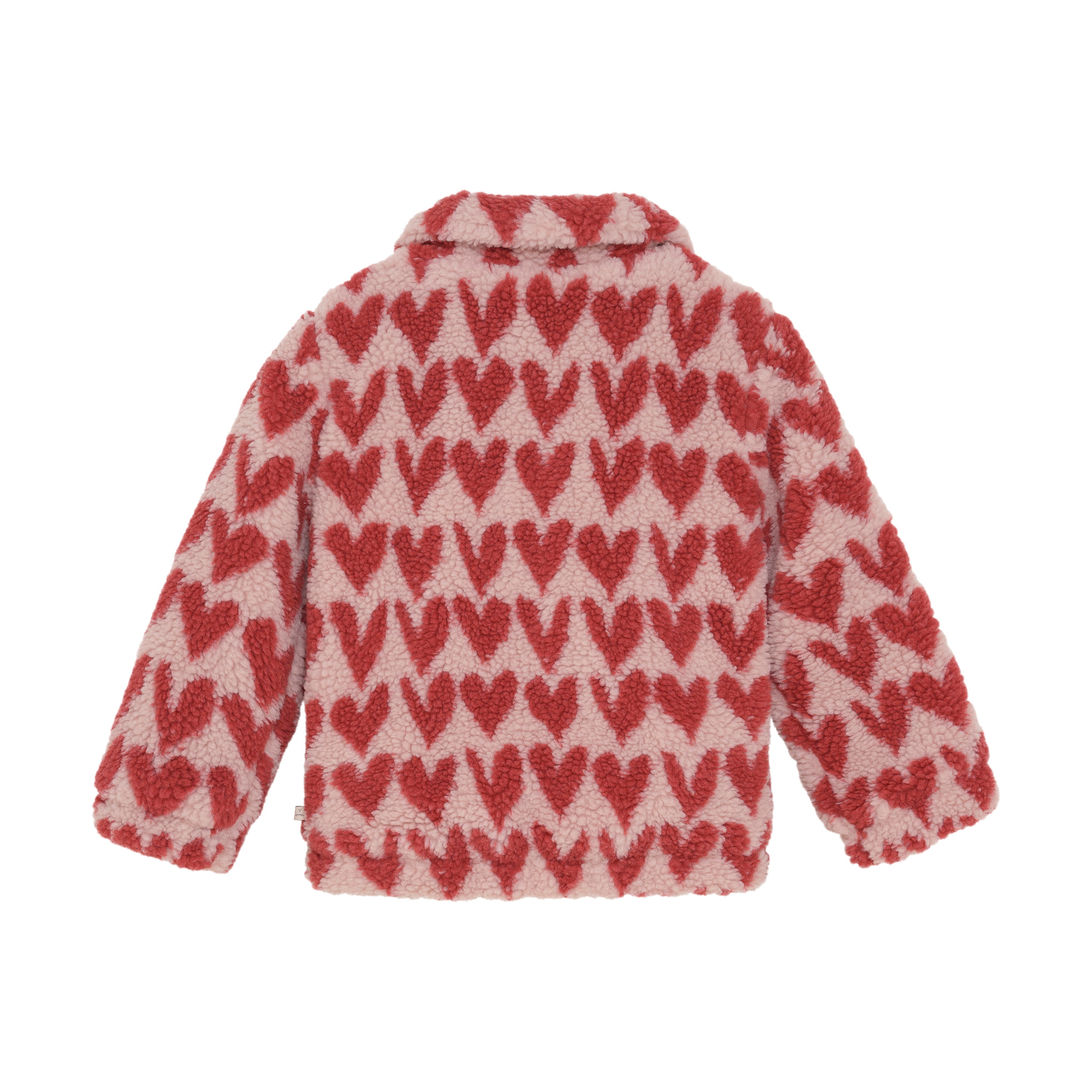 DAILY7 Teddy Jacket Heart achterzijde