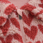 DAILY7 Teddy Jacket Heart detail