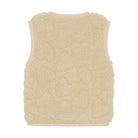 DAILY7 Teddy Gilet - Sandshell achterzijde