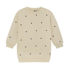 DAILY7 Sweatdress Longsleeve - Sand voorzijde