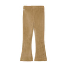 DAILY7 Flared Velvet Pants - Sand achterzijde