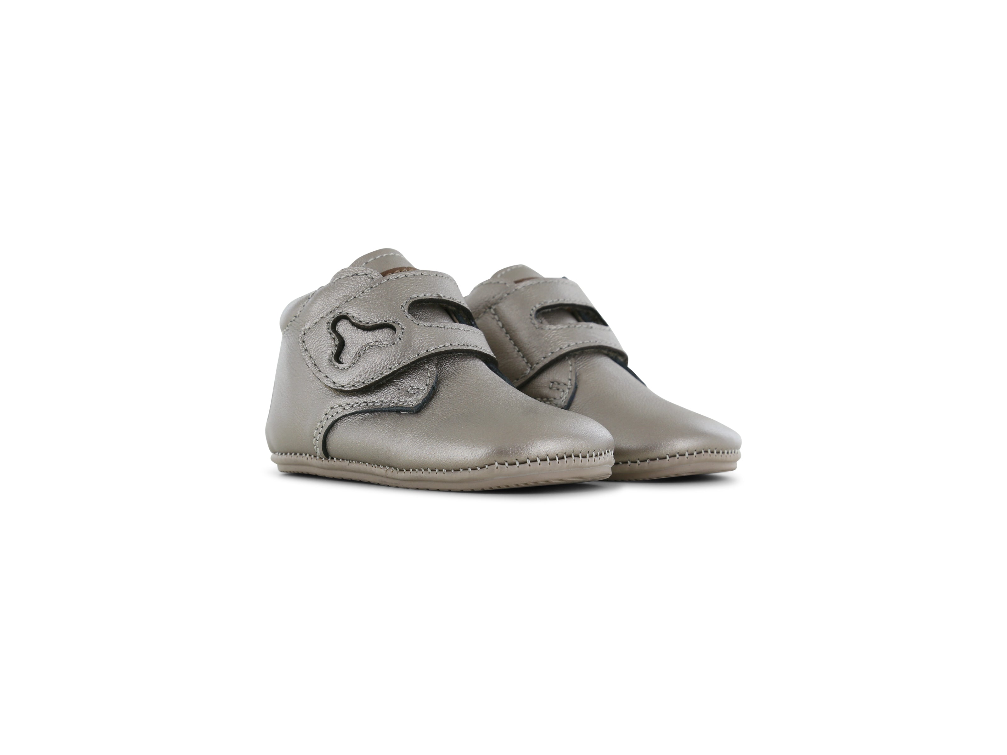 Shoesme Champagne Gold BABY-PROOF® Schoentje paar aanzicht