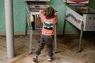 DAILY7 Oversized Sweater Backprint - Coral Clay sfeer foto