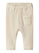 Lil' Atelier Loose Pant - Turtledove voorzijde