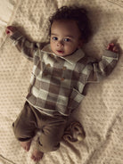 Lil' Atelier Ras Loose Sweat Pant - Sepia Tint sfeer baby foto