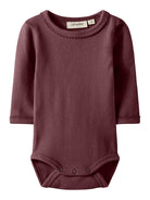 Lil' Atelier Haf LS Slim Body - Catawba Grape voorzijde