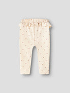 Lil' Atelier Slim Legging - Turtledove Heart achterzijde