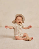 Quincy Mae Sun Hat Ash Stripe sfeer foto