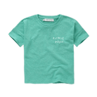 Sproet & Sprout Linen T-Shirt Botanical Green voorzijde