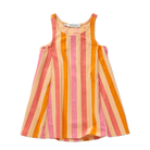 Sproet & Sprout Sleeveless Dress Stripes voorzijde
