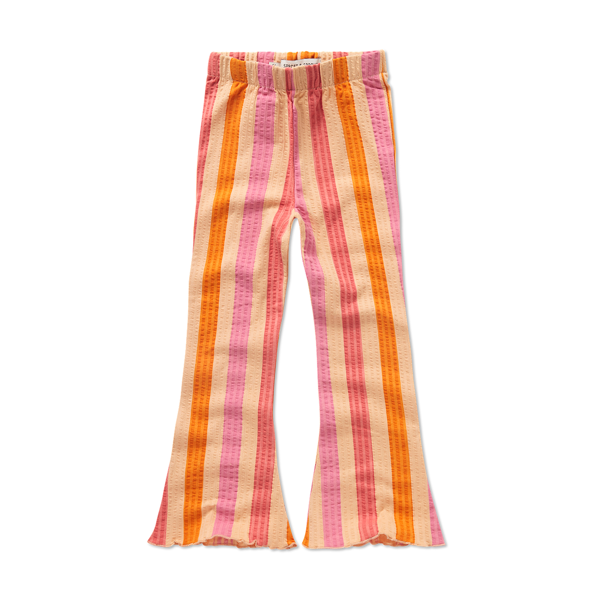Sproet & Sprout Flare Legging Stripes voorzijde