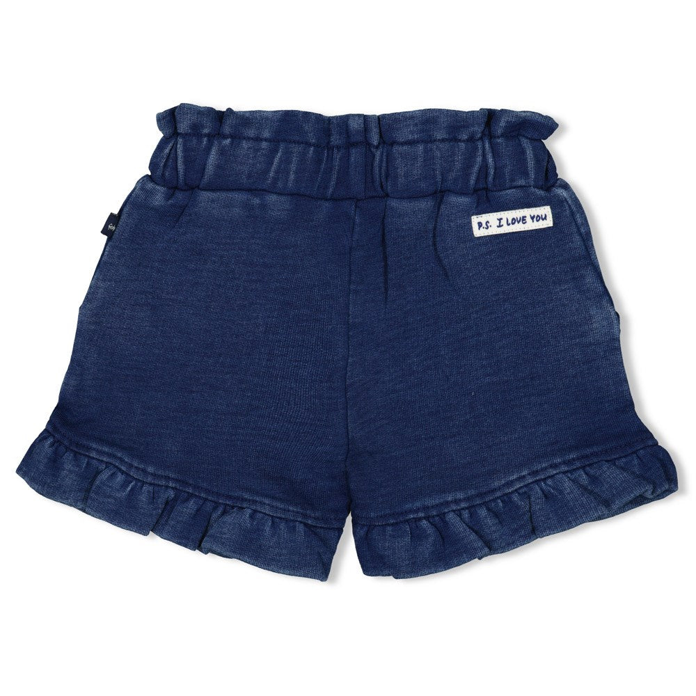 Feetje Short Denim Ruches - Summer Denims achterzijde