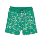 Sturdy Short AOP Groen - Explore More voorzijde