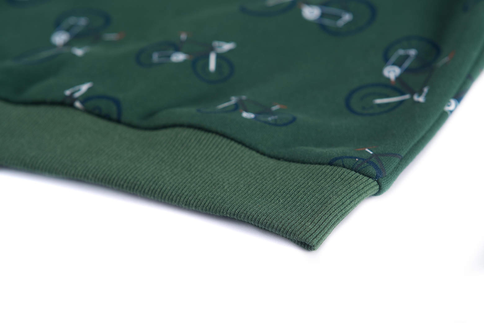 Mini Rebels Sweater BIKING-SB-16-N - Green detail boord