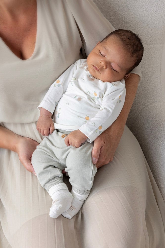 Baby Feetje Longsleeve AOP  - Picnic Party