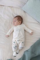 Baby met Feetje Longsleeve  - Turtelly Cool