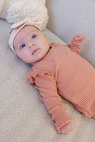 Feetje Longsleeve Ajour Rib - Morning Sun Foto Longsleeve Aan