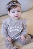 Feetje Flare Broek AOP - Better Together Aan