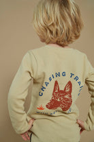 Sturdy Longsleeve Wafelstructuur - Chasing Trails Sfeerfoto Longsleeve Aan