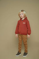 Sturdy Sweatvest met Capuchon - Chasing Trails Sfeerfoto Vest Aan