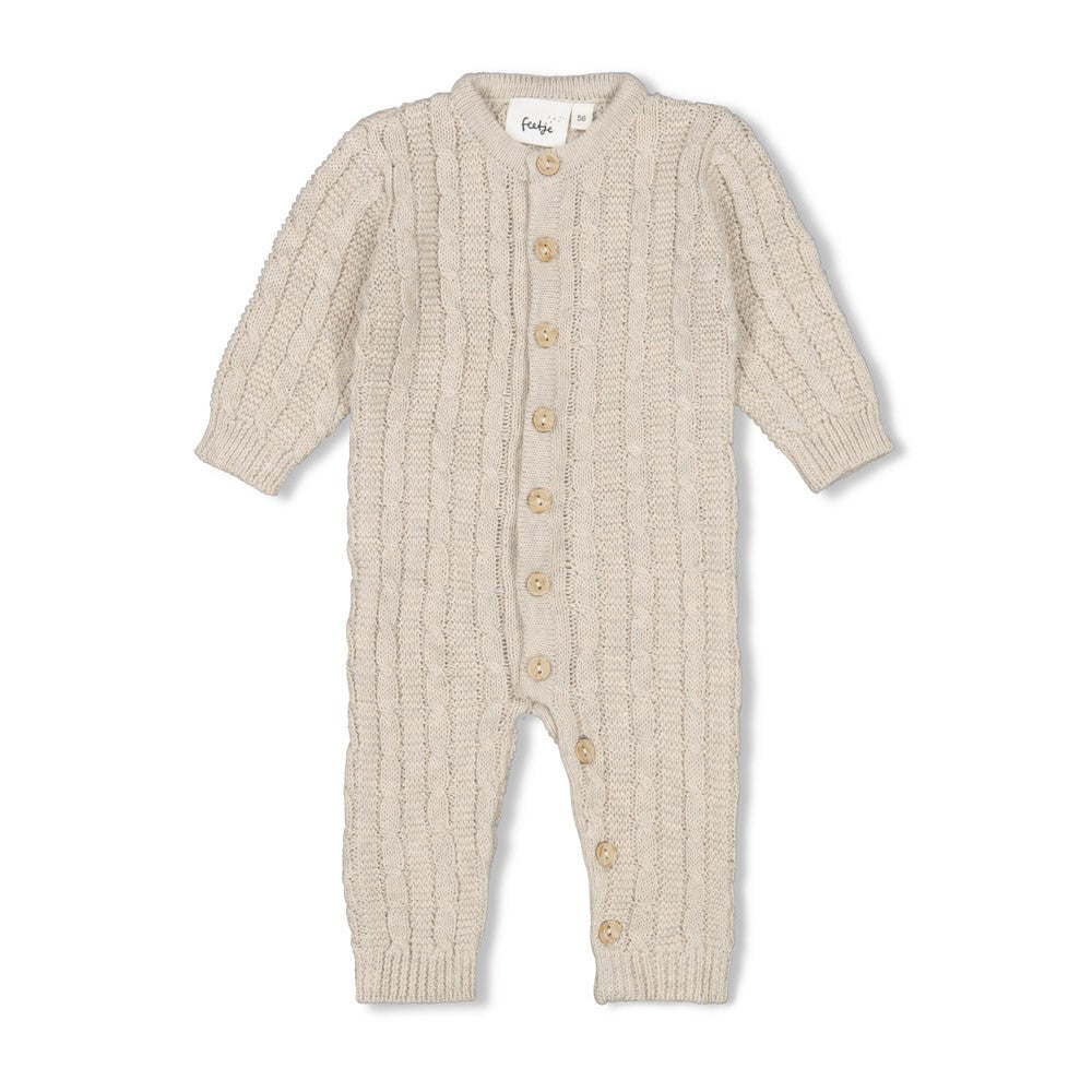 Feetje Pak Gebreid - The Knits Voorzijde