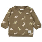Feetje Sweater AOP - Rawrsome Voorzijde