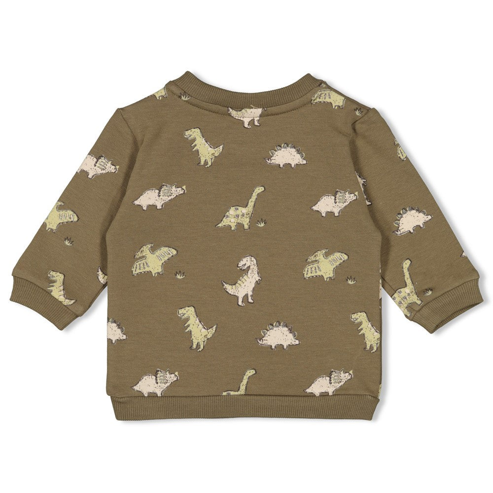 Feetje Sweater AOP - Rawrsome Achterzijde