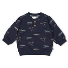 Feetje Sweater AOP - Let's Go Voorzijde