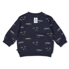 Feetje Sweater AOP - Let's Go Achterzijde