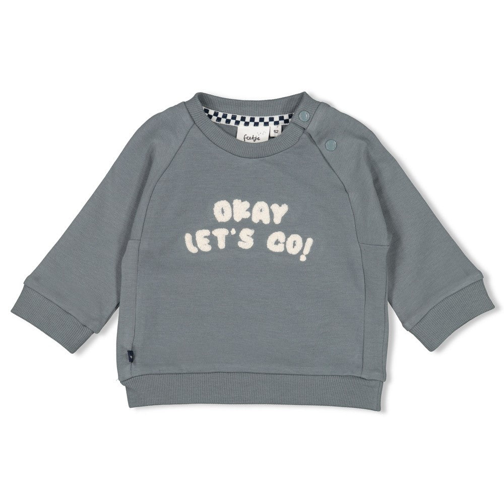Feetje Sweater - Let's Go Voorzijde