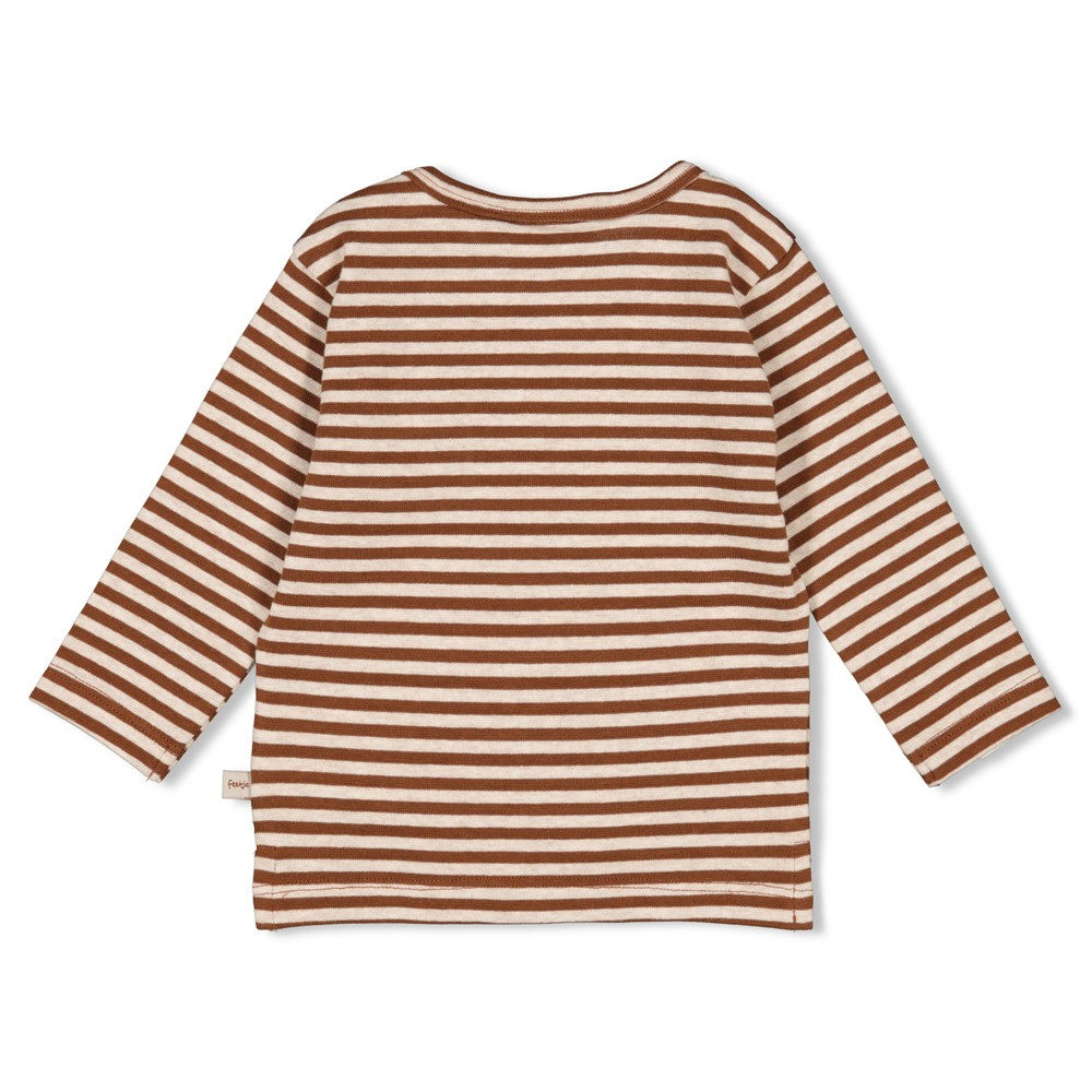 Feetje Longsleeve Streep - Wild World Achterzijde