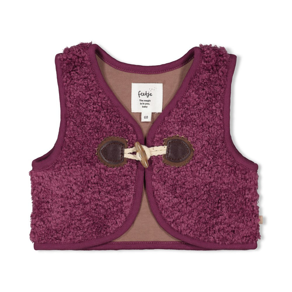 Teddy Gilet - Better Together Voorzijde