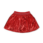 Jubel Rok - Queen Of Hearts Detail: "Detail van de Jubel Rok - Queen Of Hearts in Rood, met een comfortabele katoenen voering en speels hartontwerp."  Voorzijde