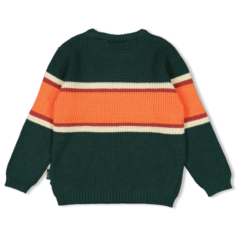Sturdy Sweater Gebreid - Chasing Trails Achterzijde