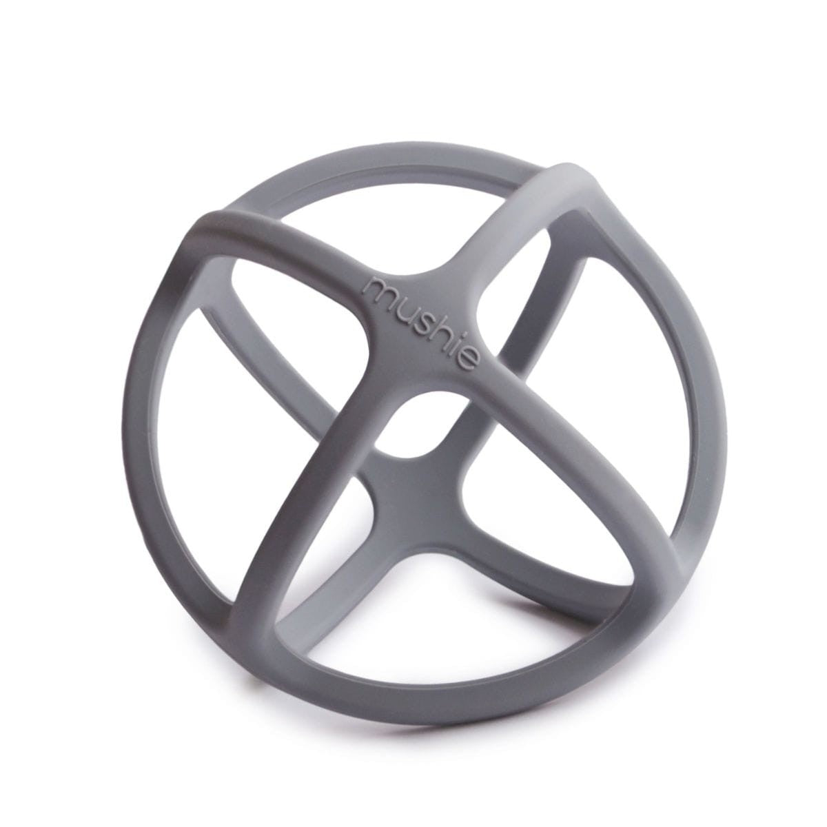 Siliconen Bijtring Bal Dove Gray