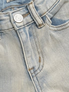 Daily7 2700 Skinny Fit Print Jeans - Used Light Denim detail