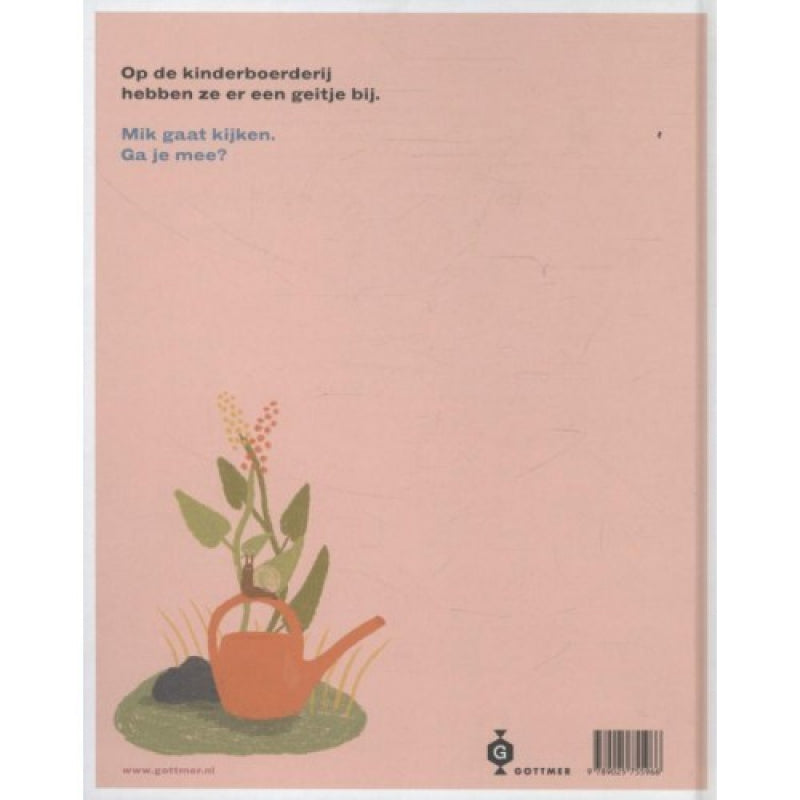 We hebben er een geitje bij! Achterzijde