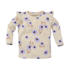 Z8 Elizan Jersey Longsleeve - Vanilla Cream/AOP Voorzijde