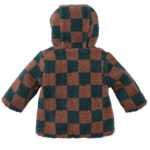 Z8 Naim Teddy Jacket - Amber Brown/AOP Achterpand