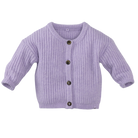 Z8 Yanou Gebreid Vest  - Morning Violet Voorzijde