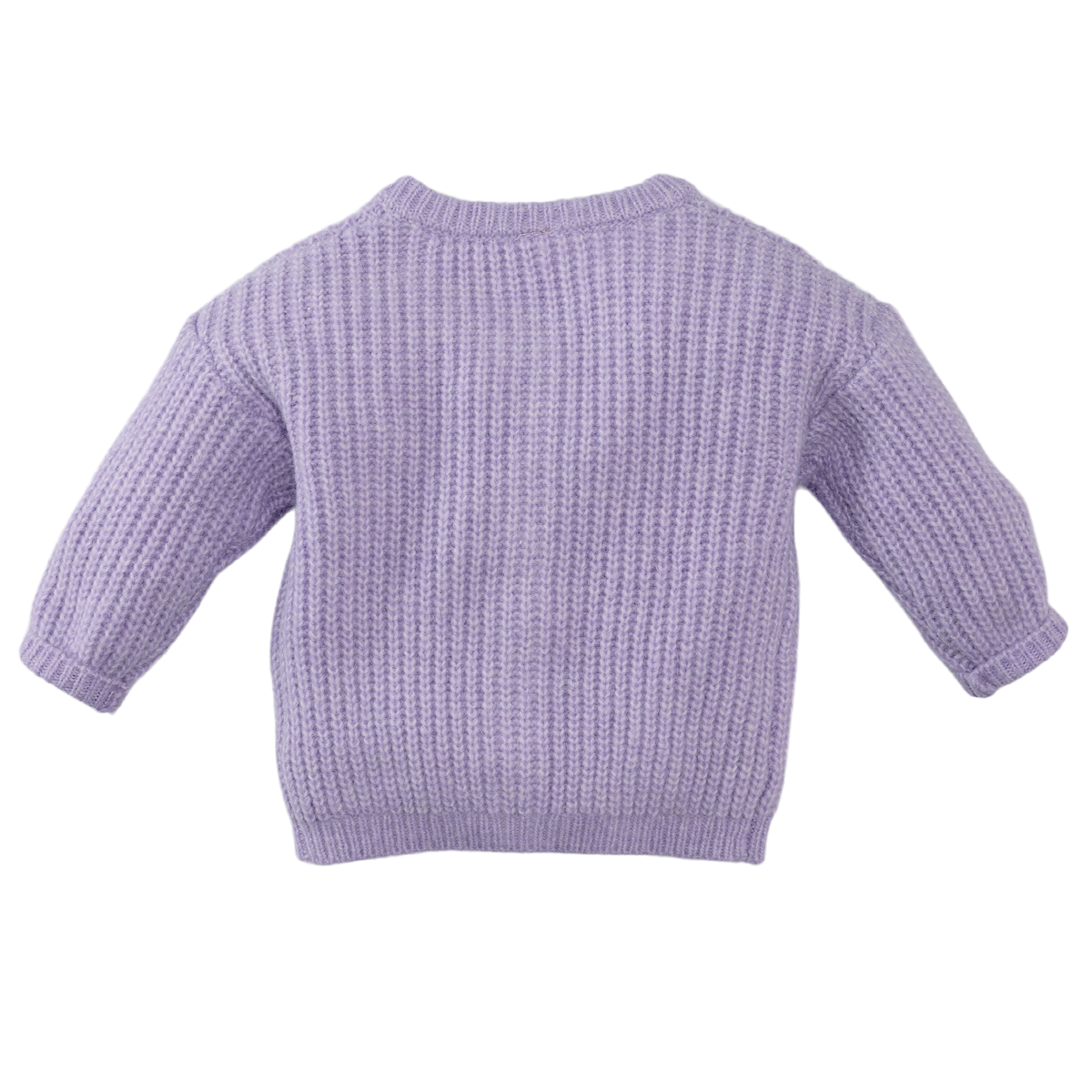 Z8 Yanou Gebreid Vest  - Morning Violet Achterzijde