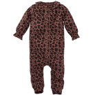 Z8 Isha Jersey Jumpsuit  - Amber Brown/AOP voorzijde