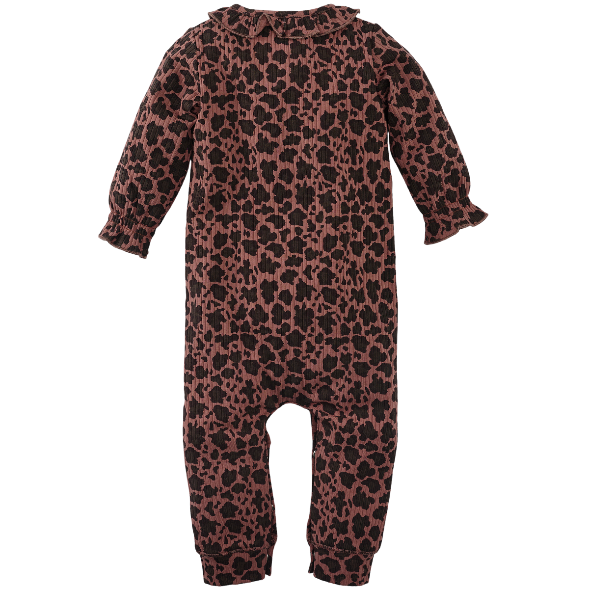 Z8 Isha Jersey Jumpsuit  - Amber Brown/AOP achterzijde