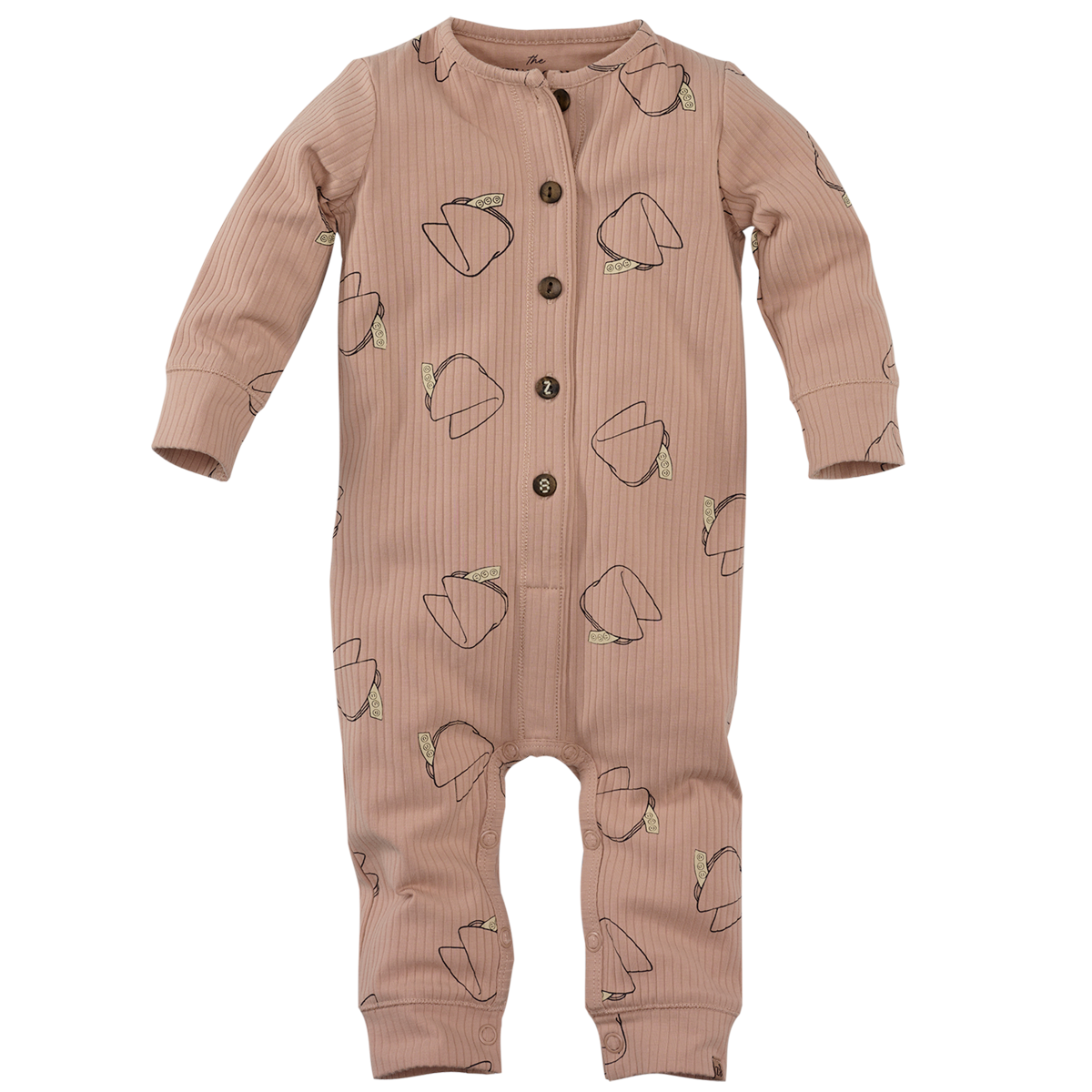 Z8 Jaycen Jersey Jumpsuit  - Brush/AOP Voorzijde