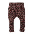 Z8 Joan Tricot Rib Leggings - Amber Brown/AOP Achterzijde