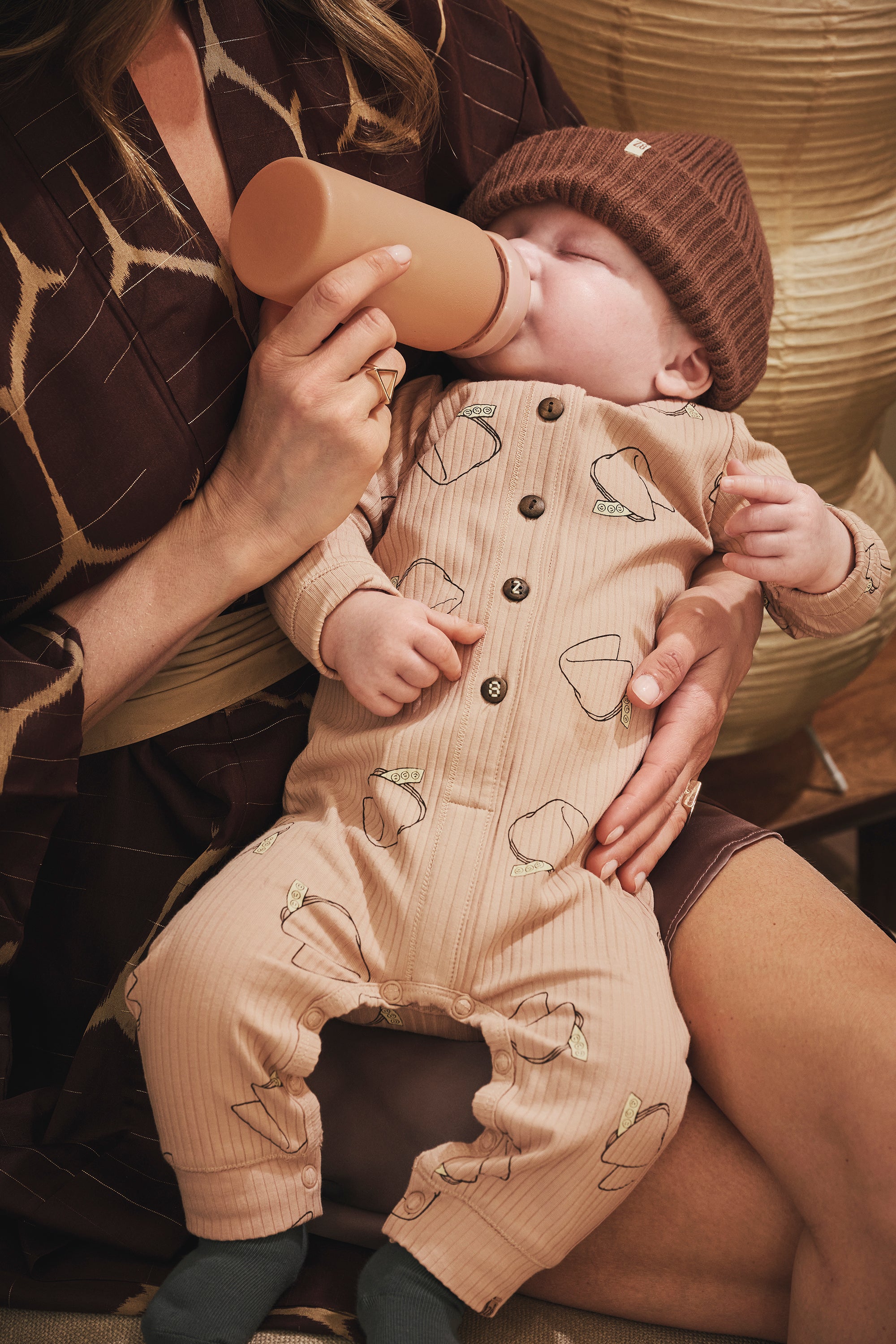 Z8 Jaycen Jersey Jumpsuit  - Brush/AOP Sfeerfoto