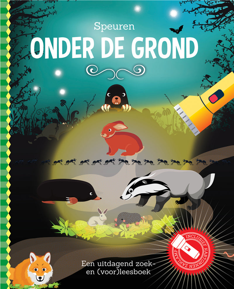 Zaklampboek-Speuren Onder De Grond Voorzijde